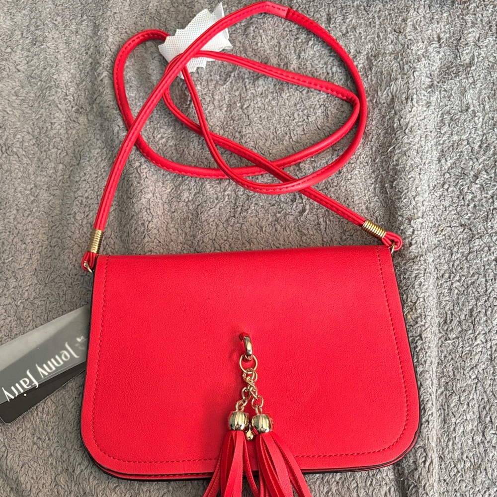 Red Crossbody Bag